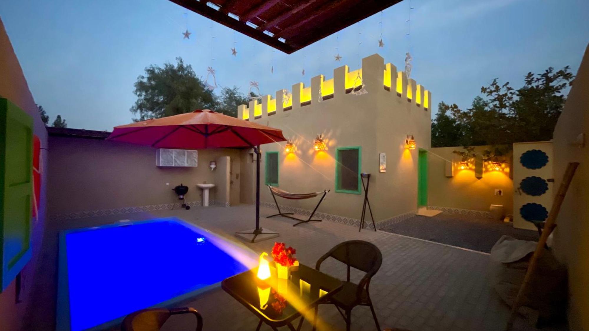 Al Bait Resort With Private Swimming Pools -Hrs Stables Al Hamraniyah Esterno foto