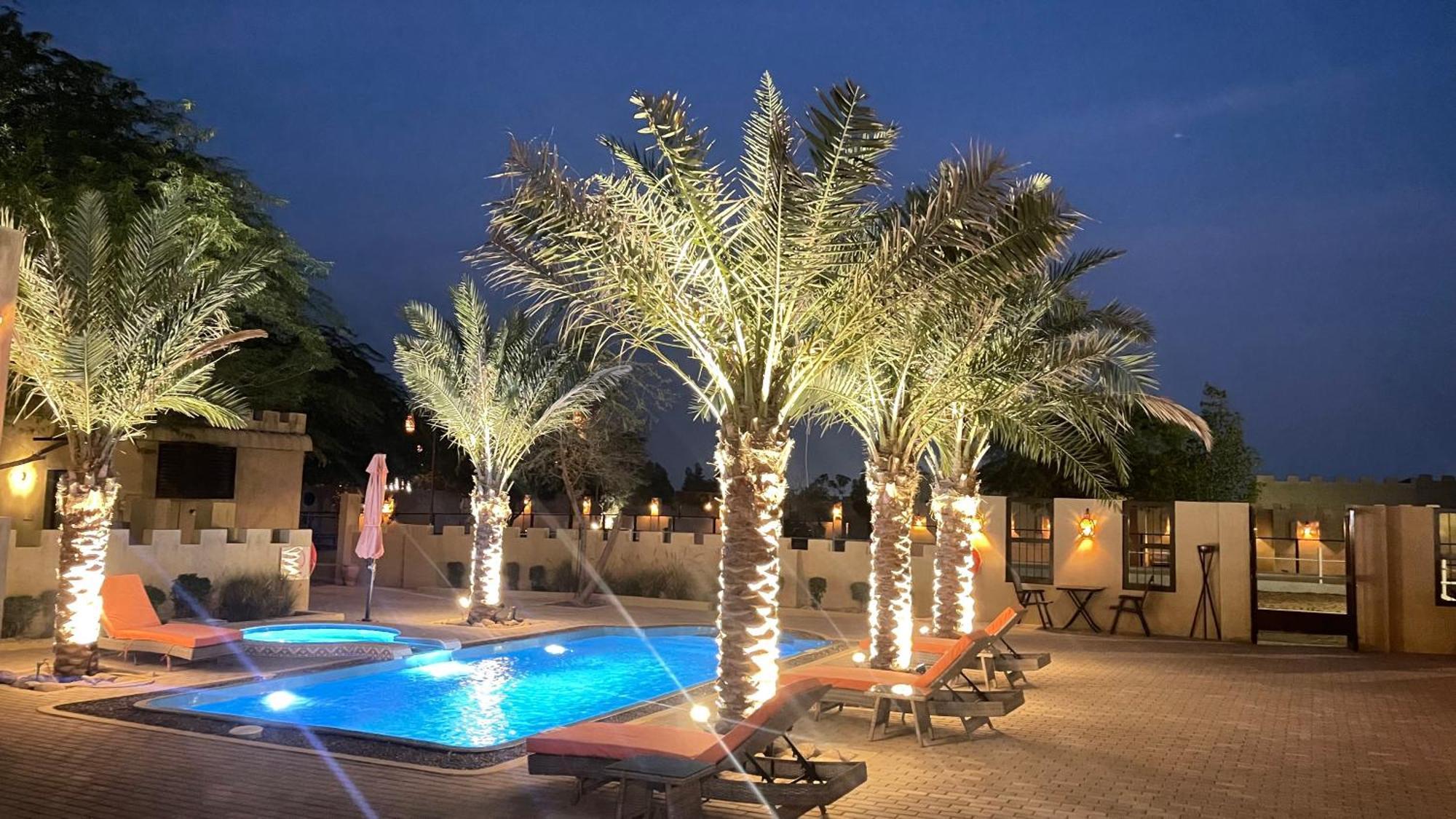 Al Bait Resort With Private Swimming Pools -Hrs Stables Al Hamraniyah Esterno foto